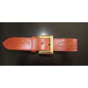 FREEDMAN'S for Holt Renfrew Leather Belt - Sz Small